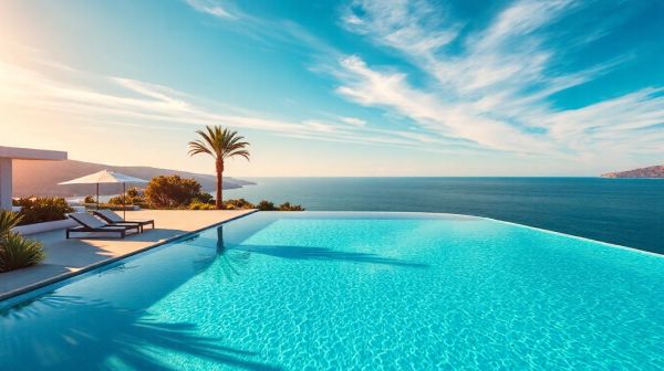 Top modèles de piscines ibiza personnalisées haut de gamme